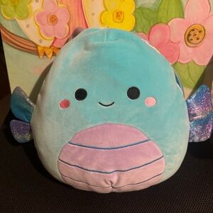 Squishmallows Blue and Purple Stuffed Animal